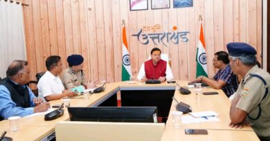 मुख्यमंत्री धामी ने अधिकारीयों को दिए निर्देश राज्य में कानून व्यवस्था का उल्लंघऩ करने वालों पर की जाए कड़ी कार्रवाई