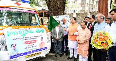 एक फोन पर गांव तक पहुंचेंगे डॉक्टर, मुख्यमंत्री धामी ने मेडिकल यूनिट्स वाहनों को दिखाई हरी झंडी