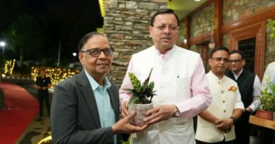 16 वे वित्त आयोग का दल पहुंचा मुख्यमंत्री धामी ने किया स्वागत