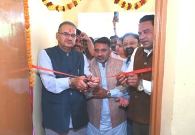 आयुष्मान आरोग्य मंदिर का कैबिनेट मंत्री गणेश जोशी ने किया उद्घाटन
