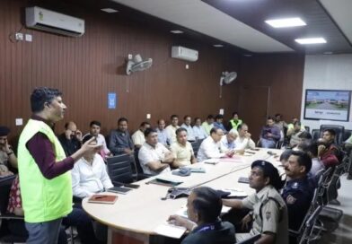 जिलाधिकारी सविन बसंल के निर्देशों के अनुपालन में रेखीय विभागों के अधिकारियों के साथ टेबल टॉप बैठक 