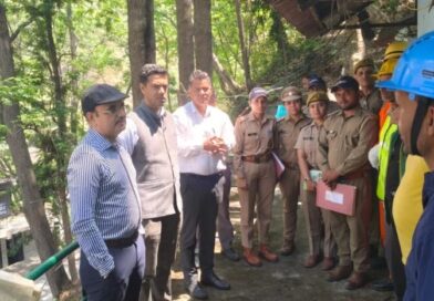 वनाग्नि की घटनाओं ने वन विभाग की बढ़ाई चिंता ,अधिकारियों ने क्रू स्टेशनों का किया निरीक्षण 
