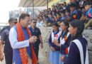 देवीधुरा में मुख्यमंत्री धामी ने छात्रों से किया संवाद