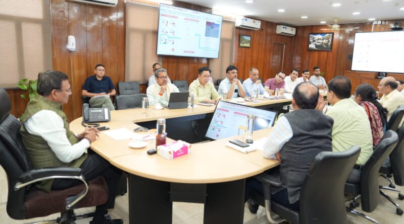 मुख्य सचिव आनन्द बर्द्धन ने शिक्षा विभाग के अंतर्गत विद्यार्थियों की ट्रैकिंग एवं मैपिंग आदि के सम्बन्ध में ली बैठक