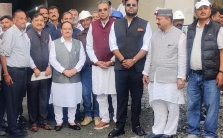 केंद्रीय मंत्री जे.पी. नड्डा ने शिमला बाईपास परियोजना की प्रगति का लिया जायजा