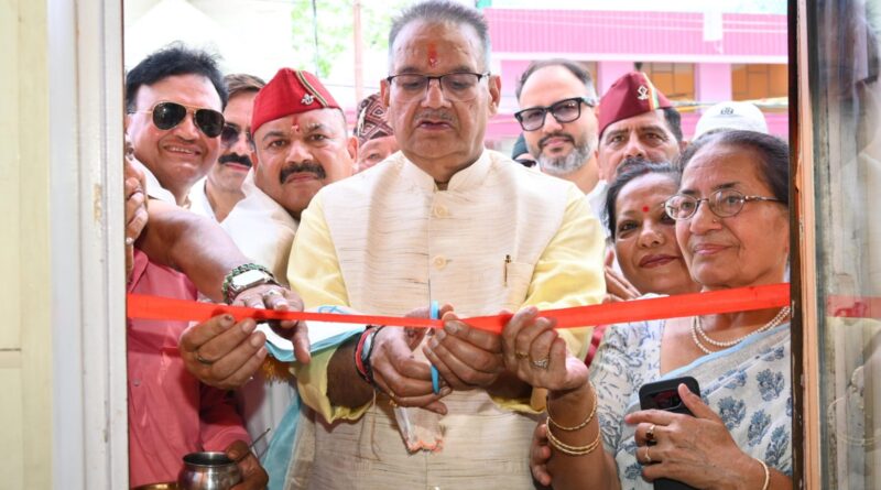 सैनिक कल्याण परिषद के उपाध्यक्ष शमशेर सिंह बिष्ट के कार्यालय का कैबिनेट मंत्री गणेश जोशी ने किया शुभारंभ