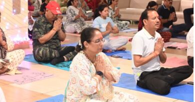 योग भारत की प्राचीन संस्कृति और ज्ञान परंपरा का अमूल्य उपहार है- विधानसभा अध्यक्ष ऋतु खण्डूडी भूषण 