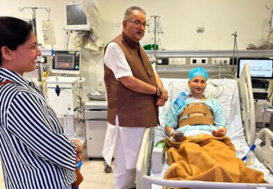 भाजपा पार्षद भूपेन्द्र सिंह कठैत का कैबिनेट मंत्री गणेश जोशी ने जाना कुशलक्षेम