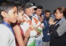 खिलाड़ियों का उत्साह बढ़ाने हिमाद्रि आइस रिंक पहुंची खेल मंत्री रेखा आर्या