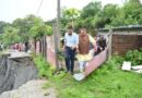 खालागांव में बरसात से क्षतिग्रस्त मार्ग का कैबिनेट मंत्री गणेश जोशी ने किया निरीक्षण