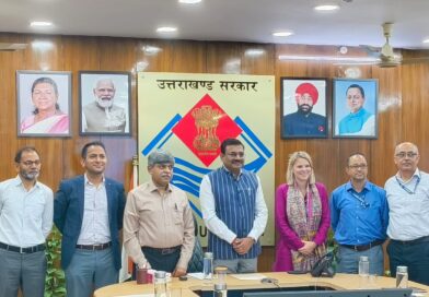 मुख्स सचिव आनन्द बर्द्धन से यूएनडीपी डिप्टी रेजिडेंट रिप्रेजेंटेटिव ईजाबेल ने की शिष्टाचार भेंट