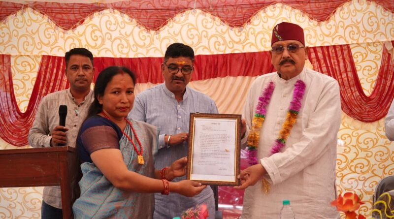 बीरोंखाल को मिली तीन करोड़ 20 लाख से अधिक की योजनाओं की सौगात, पर्यटन मंत्री सतपाल महाराज ने किया शिलान्यास 