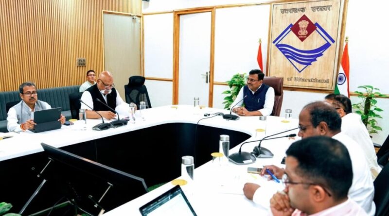 मुख्य सचिव आनन्द बर्द्धन ने ली नाबार्ड की उच्च स्तरीय समिति की बैठक