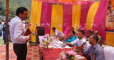 ‘जन-जन की सरकार, जन-जन के द्वार’ कार्यक्रम के तहत बलुवाकोट में बहुउद्देशीय जनसेवा शिविर आयोजित