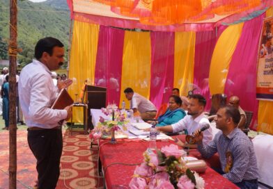 ‘जन-जन की सरकार, जन-जन के द्वार’ कार्यक्रम के तहत बलुवाकोट में बहुउद्देशीय जनसेवा शिविर आयोजित