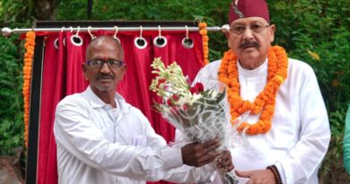 पर्यटन मंत्री सतपाल महाराज ने कुल्हाड में 123.18 लाख के मोटर मार्ग का किया शिलान्यास