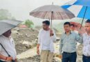 भारी बारिश के बीच ग्राउंड जीरो पर उतरे डीएम डॉ. आशीष चौहान,दिए सुरक्षा के सख्त निर्देश