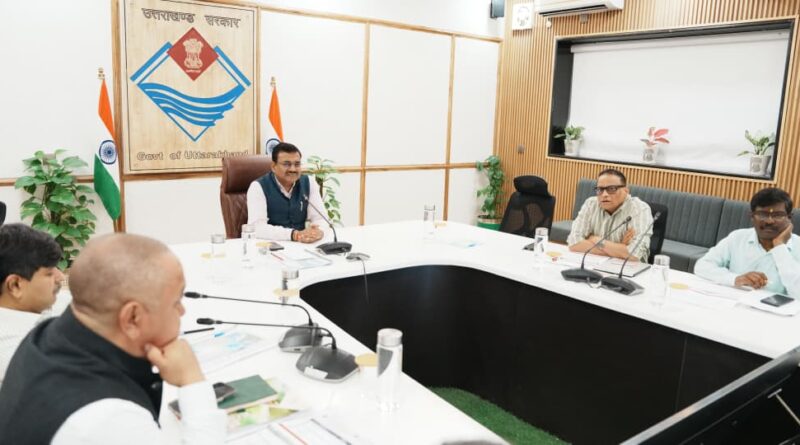 प्रोजेक्ट में ग्रीन एनर्जी को अधिकतम प्रयोग किया जाए : मुख्य सचिव आनंद बर्द्धन