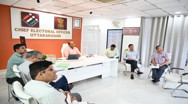 एसआईआर को लेकर फील्ड विजिट करेंगे मंडलायुक्त, जिलों में करेंगे कैंप, आदेश जारी
