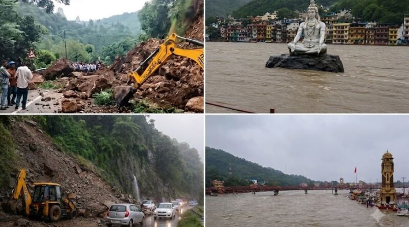 उत्तराखंड में भारी बारिश से हाहाकार, 6 नदियां उफान पर, बद्रीनाथ-गंगोत्री-यमुनोत्री हाईवे बंद