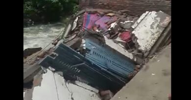 देहरादून में तेज बारिश से तबाही, मुस्लिम बस्ती कारगी ग्रांट में दो दुकान और एक घर ढहा, लोगों में दहशत
