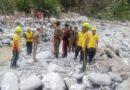 तमक नाले में ह्यूम पाइप डालकर अस्थाई मोटर मार्ग तैयार, वाहनों की आवाजाही हुई सुचारु