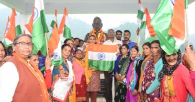 तिरंगा यात्रा में उमड़ा जनसैलाब, हर घर तिरंगा अभियान को मिला व्यापक समर्थन : कैबिनेट मंत्री रेखा आर्या