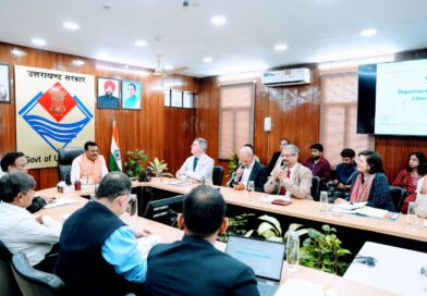 विश्व बैंक के एमडी एवं प्रतिनिधिमंडल ने मुख्य सचिव आनन्द बर्द्धन से की शिष्टाचार भेंट