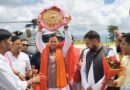 देवीधुरा पहुंचे मुख्यमंत्री धामी, छोलिया नृत्य से हुआ भव्य स्वागत