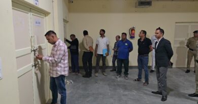 जिलाधिकारी आशीष भटगांई ने ईवीएम वेयर हाउस का त्रैमासिक किया निरीक्षण