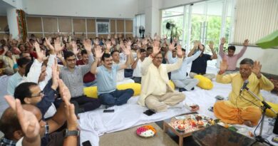 पिटकुल में एमडी पीसी ध्यानी ने कार्मिकों के साथ किया हवन, 800 केवी उपकेंद्र निर्माण की तैयारी का किया उल्लेख
