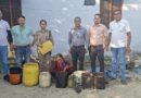 घर में बन रही थी कच्ची शराब, 20 लीटर बरामद, 170 किलो लहन नष्ट