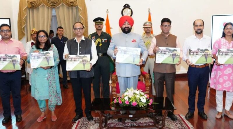 ‘सेवा, समर्पण और नवाचार के पांच वर्ष’ राज्यपाल ने कॉफी टेबल बुक का किया विमोचन 