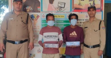 देहरादून में नशे के खिलाफ दून पुलिस की कार्रवाई, 456 प्रतिबंधित कैप्सूल के साथ दो आरोपी गिरफ्तार