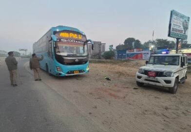 लग्जरी बसों पर चौथे दिन भी कार्रवाई, 35 चालान और तीन बसें सीज