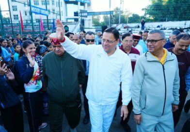 मुख्यमंत्री धामी ने ‘रन फॉर यूनिटी’ कार्यक्रम में किया प्रतिभाग, प्रत्येक ग्राम पंचायत में बनेगा मुख्यमंत्री खेल क्लब